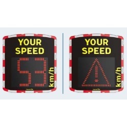 Indicator afisare viteza radar incorporat alimentare electrica Semn de avertizare alte pericole